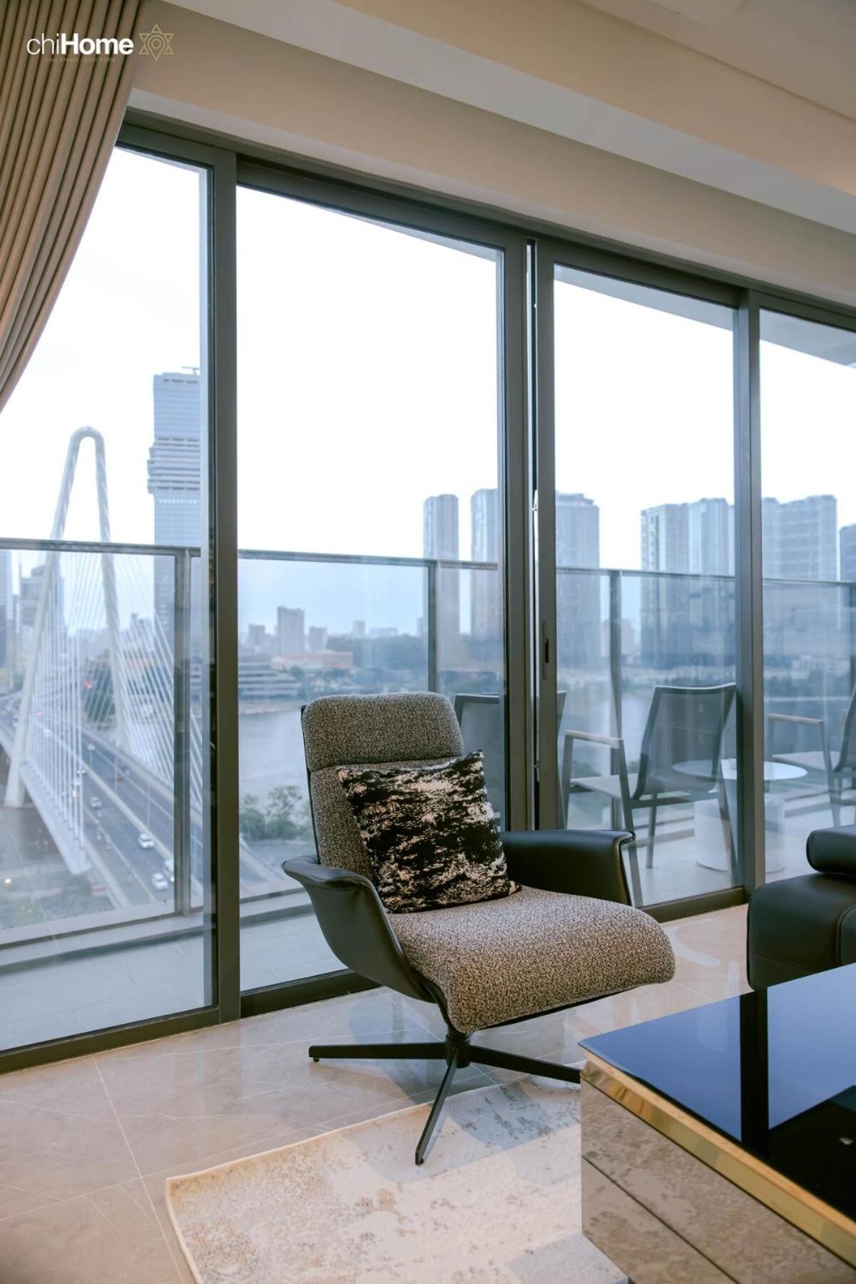Appartement 6 Star Skyvilla 4br 180m2 Riverfront D1 Panoramic *