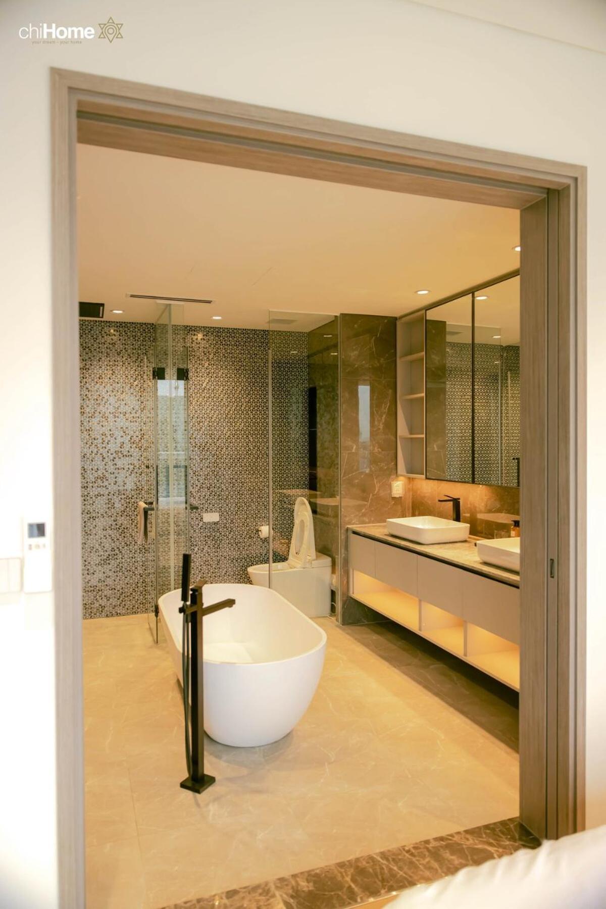 Appartement 6 Star Skyvilla 4br 180m2 Riverfront D1 Panoramic Hô Chi Minh-Ville