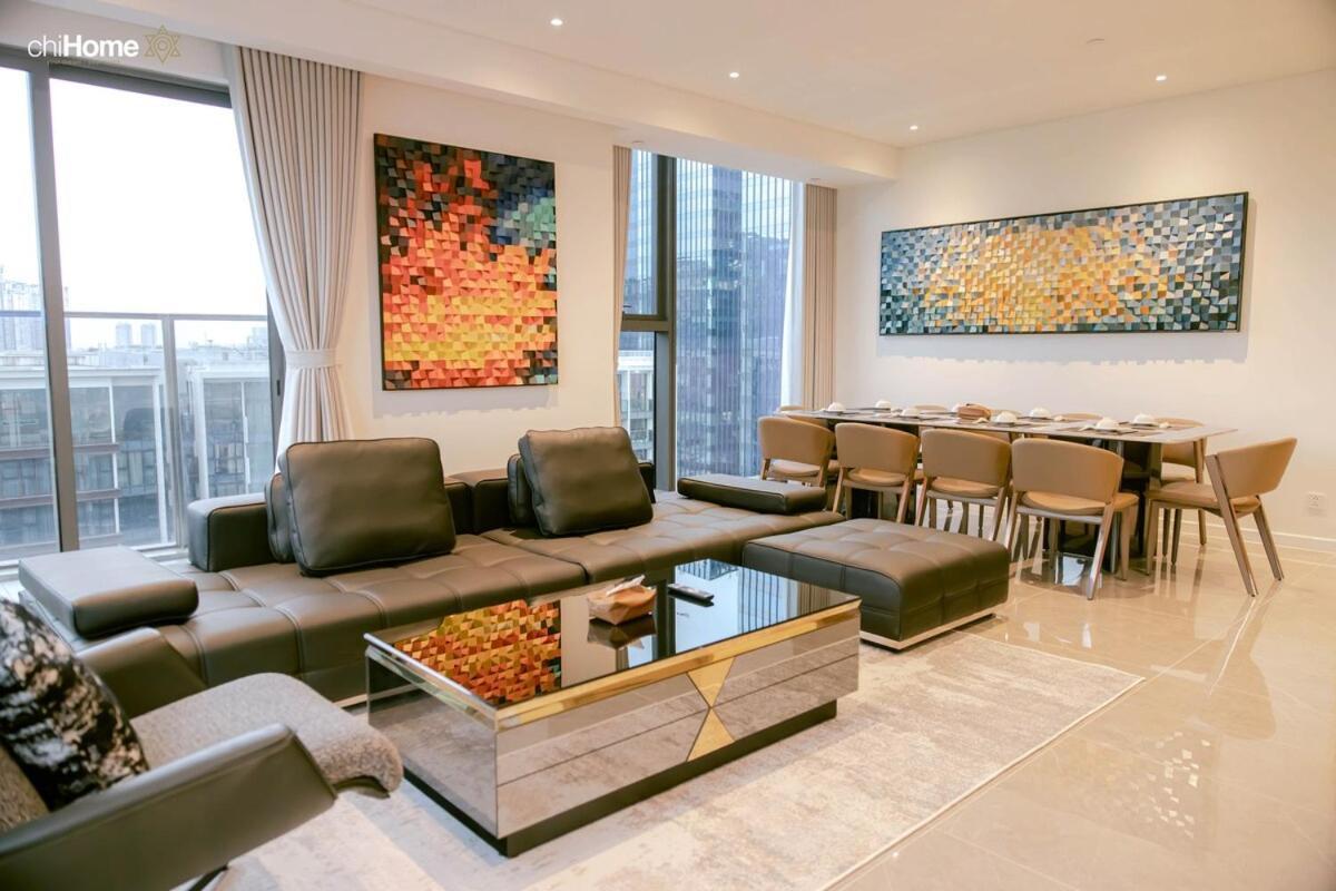 6 Star Skyvilla 4br 180m2 Riverfront D1 Panoramic Hô Chi Minh-Ville
